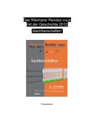 Programm 2012 Download PDF - Weimarer Rendez-vous