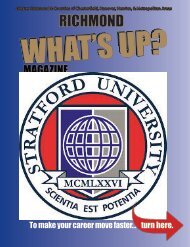 Stratford University - 2015 Summer Issue Richmond