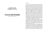 Marx y Engels: Acerca del Estado. Horacio Tarcus (comp.)