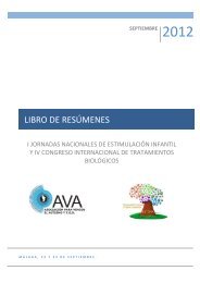 LIBRO DE RESÚMENES - AVA