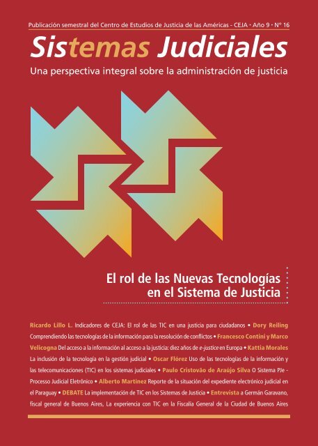 El rol de las Nuevas Tecnologías en el Sistema de Justicia