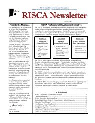 RISCA Newsletter