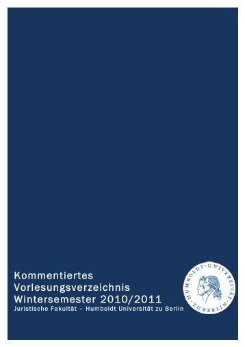 (ZA) Zeitschrift für Jurastudium und Ausbildung - Fachschaftsrat - HU ...