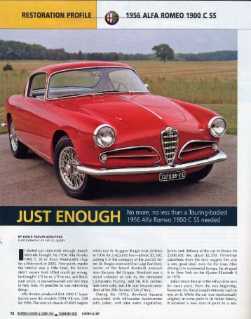 EGH - Alfa Romeo 1900 Companion