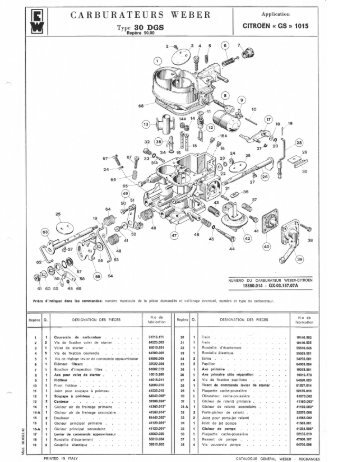 CARBURATORI WEBER 30 DGS.mdi - Artigue.com