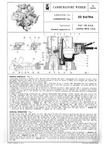 CARBURATORI WEBER 32 DATRA.mdi - Artigue.com