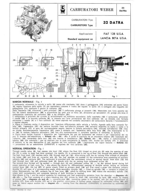 CARBURATORI WEBER 32 DATRA.mdi - Artigue.com