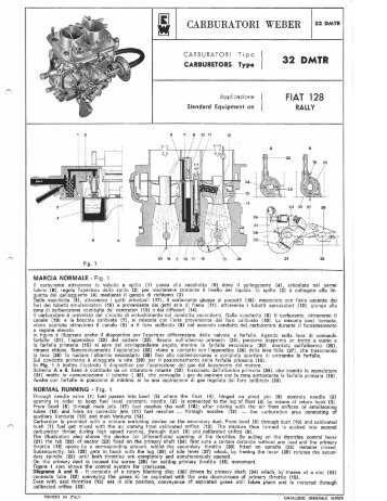 CARBURATORI WEBER 32 DMTR.mdi - Artigue.com
