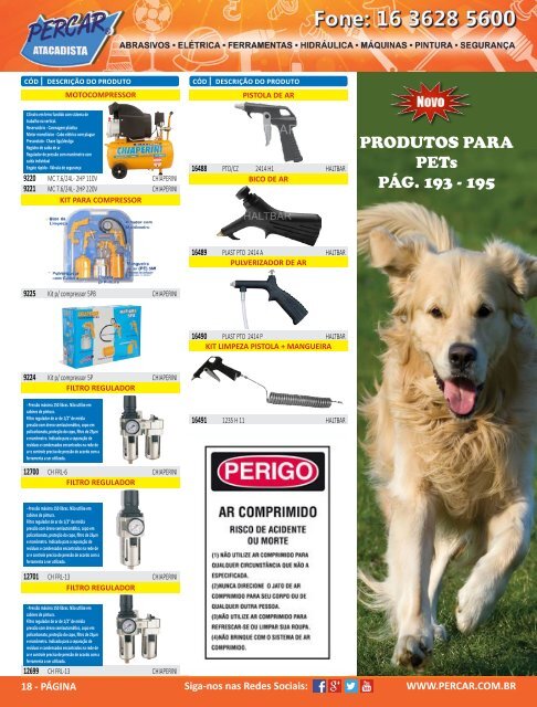 Catalogo de Produtos Percar Atacadista