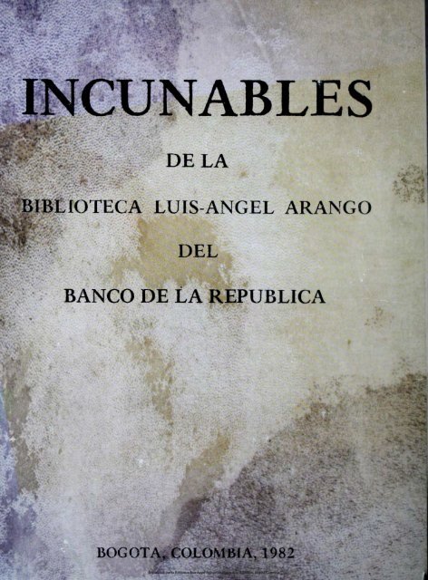Expositor libros Incunable