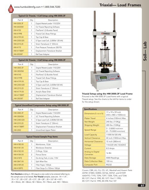 Humboldt Catalog - Soil-Field Section - Comlibris