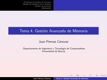 Tema 4 Gestión Avanzada de Memoria