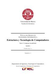 Estructura y Tecnología de Computadores