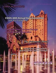the 2012 CSHA Convention!