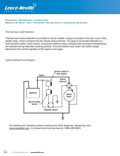 Alternators & Starter Motors Buyer's Guide - CCC Parts Company