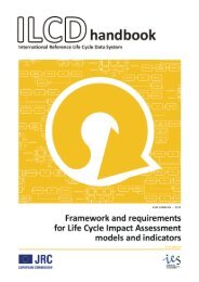 ILCD Handbook: Framework and requirements for LCIA models and ...