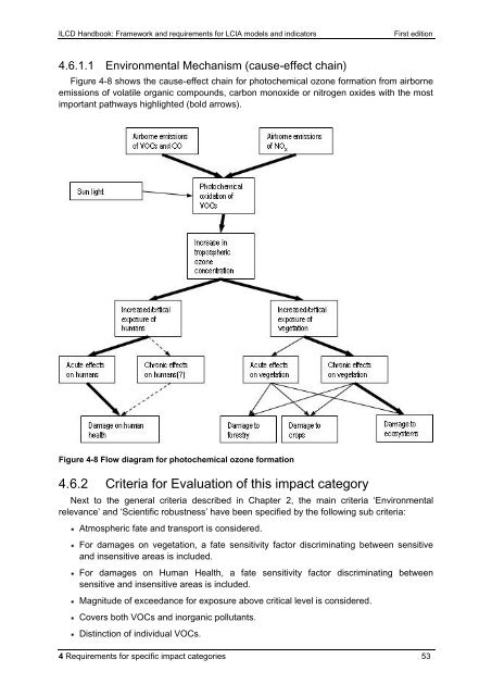 ILCD Handbook: Framework and requirements for LCIA models and ...