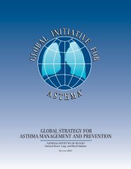 table of contents - Global Initiative for Asthma