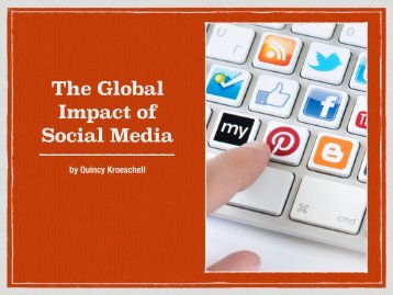 Global Impact of Social Media