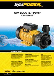 SPA BOOSTER PUMP