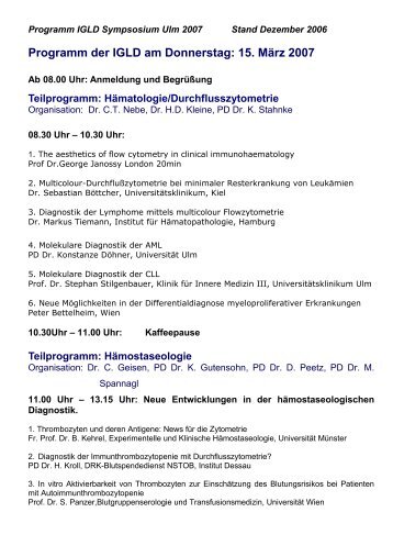 Teilprogramm