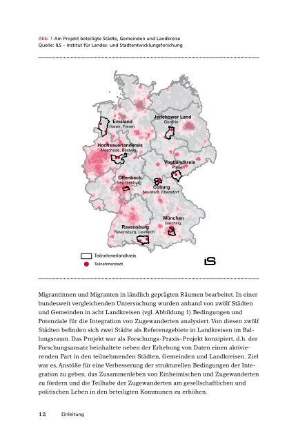 Integrationspotenziale in kleinen Städten und Landkreisen