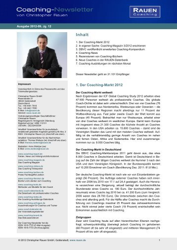 PDF-Datei - Coaching-Newsletter