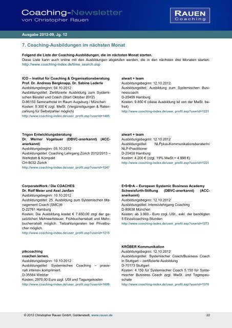 PDF-Datei - Coaching-Newsletter