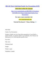 Bio 101 family tree presentation 06 image