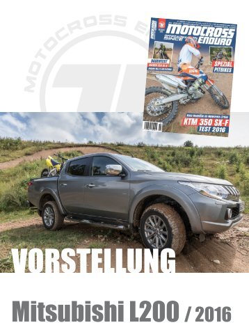 MCE / Vorstellung Mitsubishi L200 / 2016