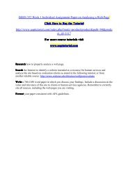 BSHS 352 Week 1 Individual Assignment Paper on Analysing a Web Page.pdf