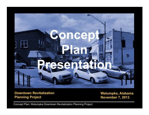 Concept Plan Presentation