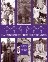 haudenosaunee guide for educators - National Museum of the ...