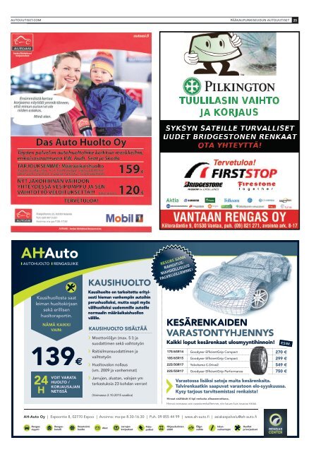 Pääkaupunkiseudun Autouutiset 2.9.2015