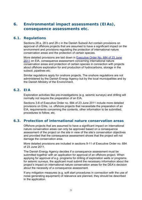 A Guide to Hydrocarbon Licences in Denmark, Exploration and ...