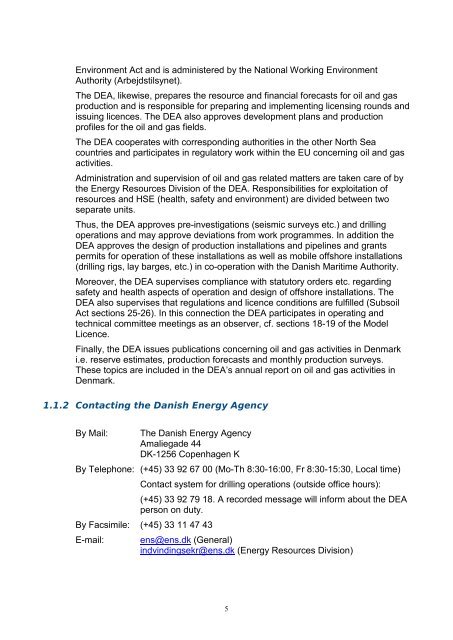 A Guide to Hydrocarbon Licences in Denmark, Exploration and ...