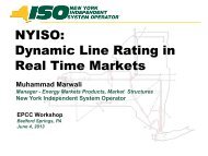 Dynamic Line Rating in Real Time Markets