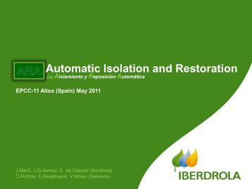 Automatic Isolation and Restoration