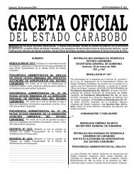 GACETA OFICIAL