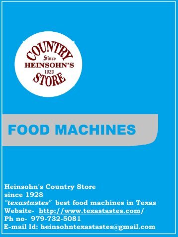 Food Machines