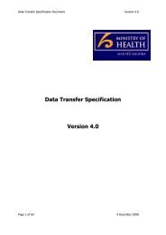 Data Transfer Specification Version 4.0
