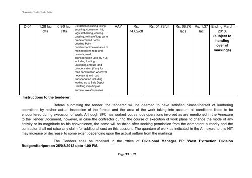 THE J&K STATE FOREST CORPORATION