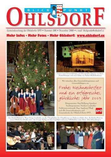 Frohes Weihnachtsfest und ein erfolgreiches ... - SPÖ Ohlsdorf