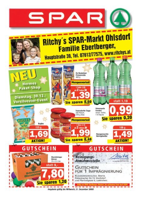 Frohes Weihnachtsfest und ein erfolgreiches ... - SPÖ Ohlsdorf