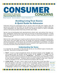 Avoiding Living Trust Scams - National Consumer Law Center