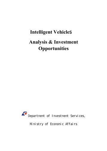 Intelligent Vehicles： Analysis & Investment Opportunities