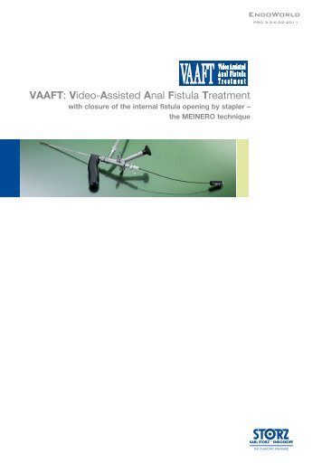 VAAFT: Video-Assisted Anal Fistula Treatment - Dr. Piercarlo Meinero