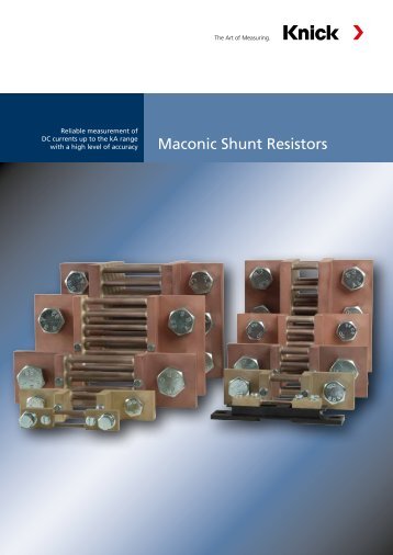 Maconic Shunt Resistors