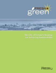 The City of Fresno’s Strategy for Achieving Sustainability