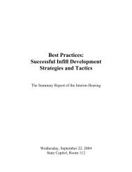 Best Practices Successful Infill Development Strategies and Tactics